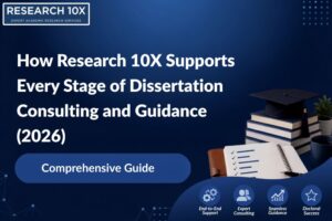 How Research 10X Supports Every Stage of Dissertation Consulting and Guidance (2026)