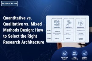 Quantitative vs. Qualitative vs. Mixed Methods Design: How to Select the Right Research Architecture