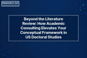 Beyond the Literature Review: How Academic Consulting Elevates Your Conceptual Framework in US Doctoral Studies