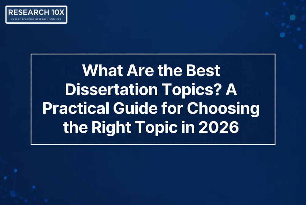 What Are the Best Dissertation Topics? A Practical Guide for Choosing the Right Topic in 2026