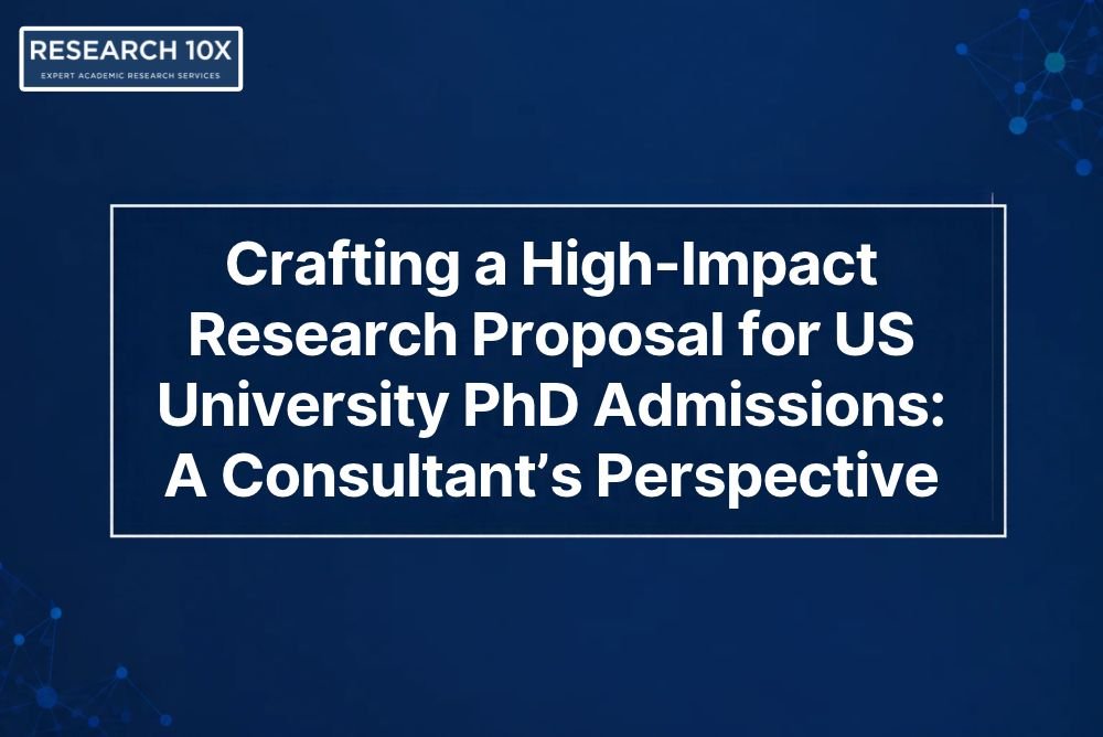 Crafting a High-Impact Research Proposal for US University PhD Admissions: A Consultant’s Perspective