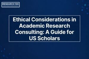 Ethical Considerations in Academic Research Consulting: A Guide for US Scholars